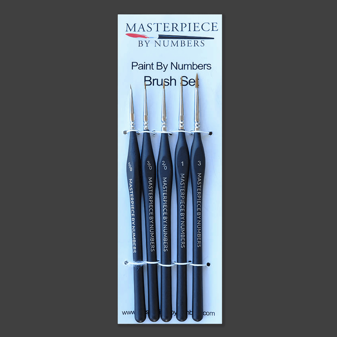 Paint Brush Set - 5 Piece