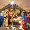 Nativity paint by number