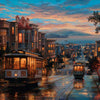 San Francisco paint by number