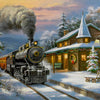 Polar Express paint by number