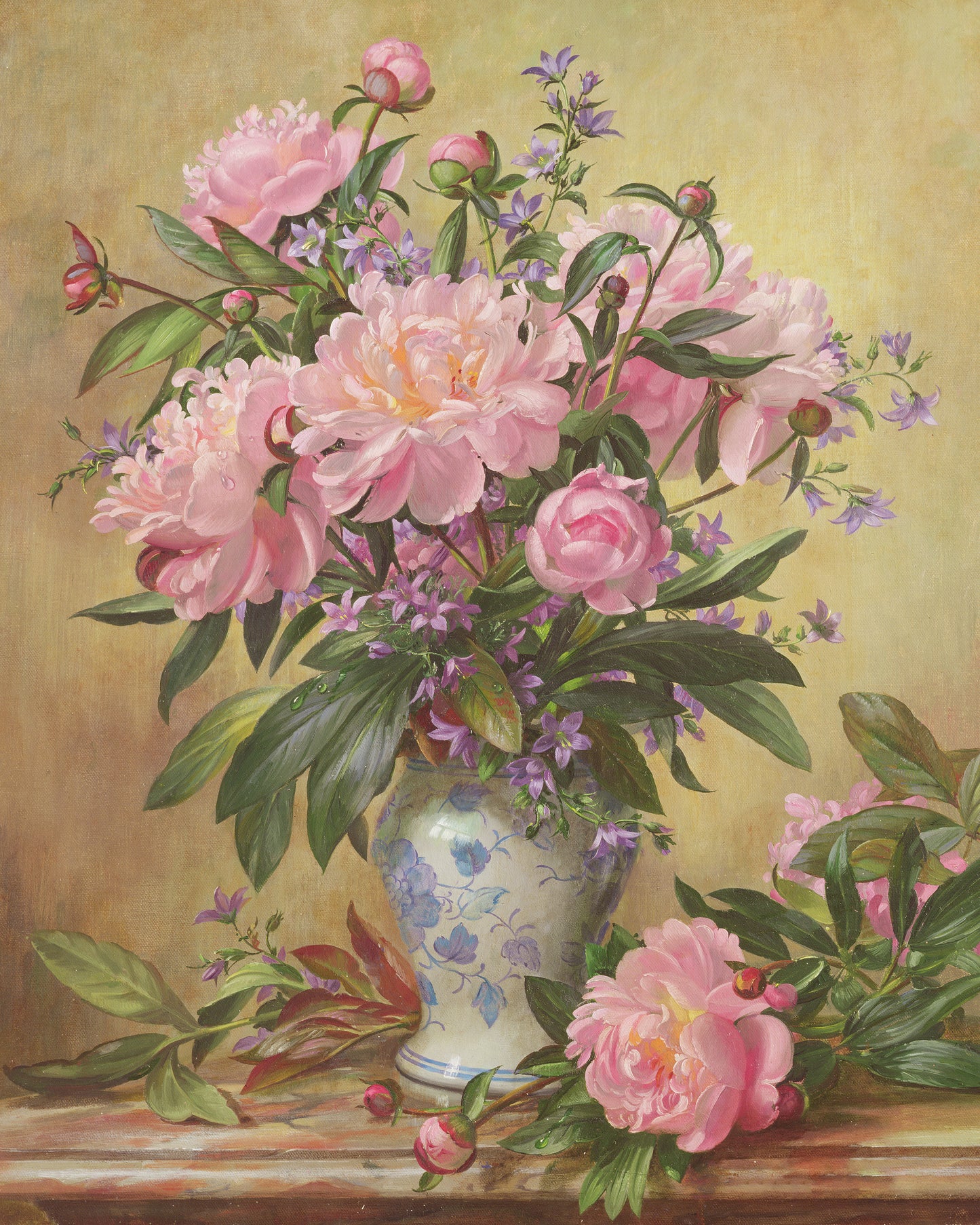Flowers paint by number