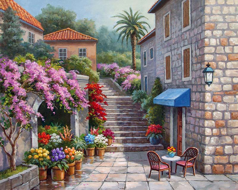 Courtyard Colors