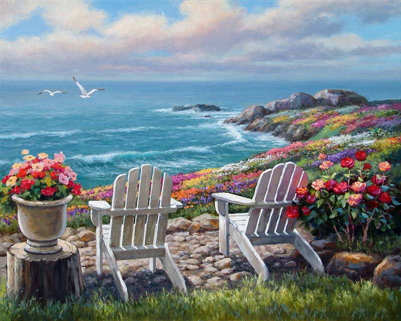 Ocean paint by number