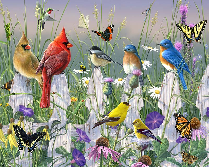 Summer paint by number