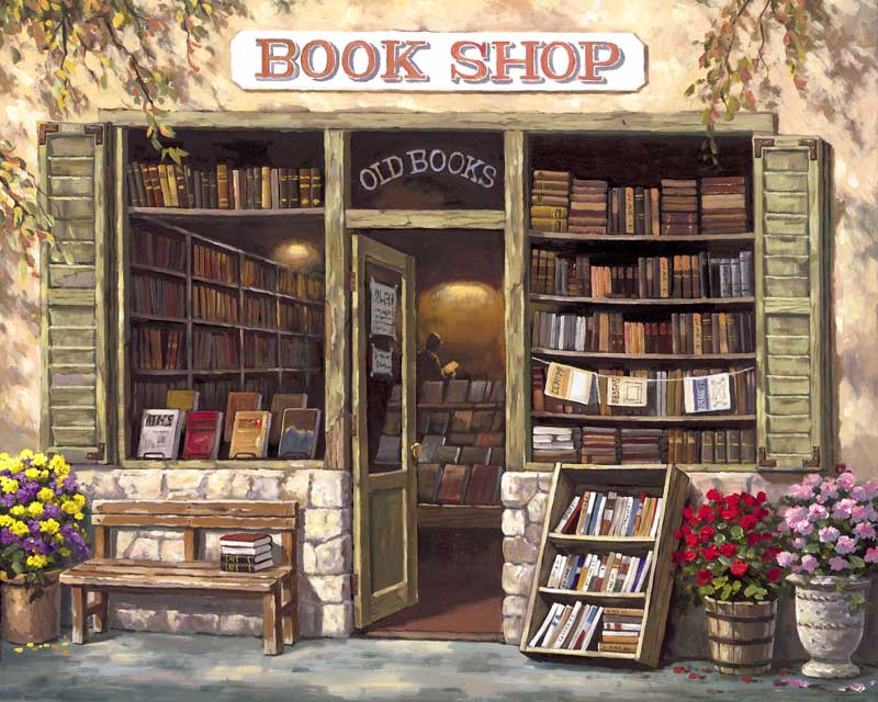 Book Shop paint by number