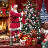 Paint y number Santa