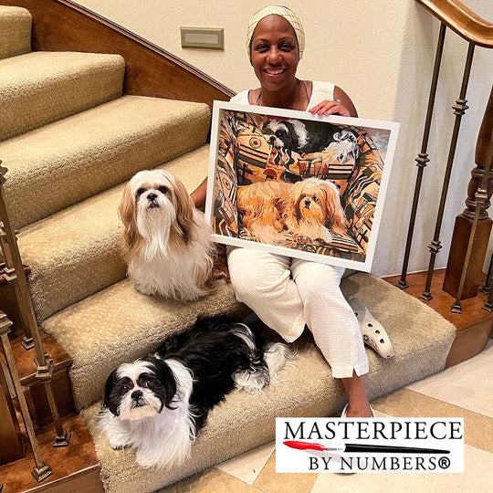 Photo to Paint By Numbers. Create Your Own Masterpiece. Masterpiece