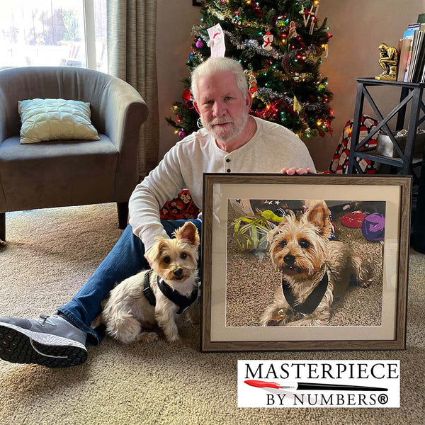 Turn a Photo Of Your Pet Into a Custom Paint By Number Project – Artist By  Number