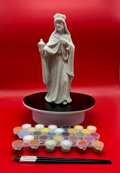 ALMOST SOLD OUT!! ON SALE NOW!!! THE MBN 4-PIECE PAINT YOUR OWN NATIVITY SET