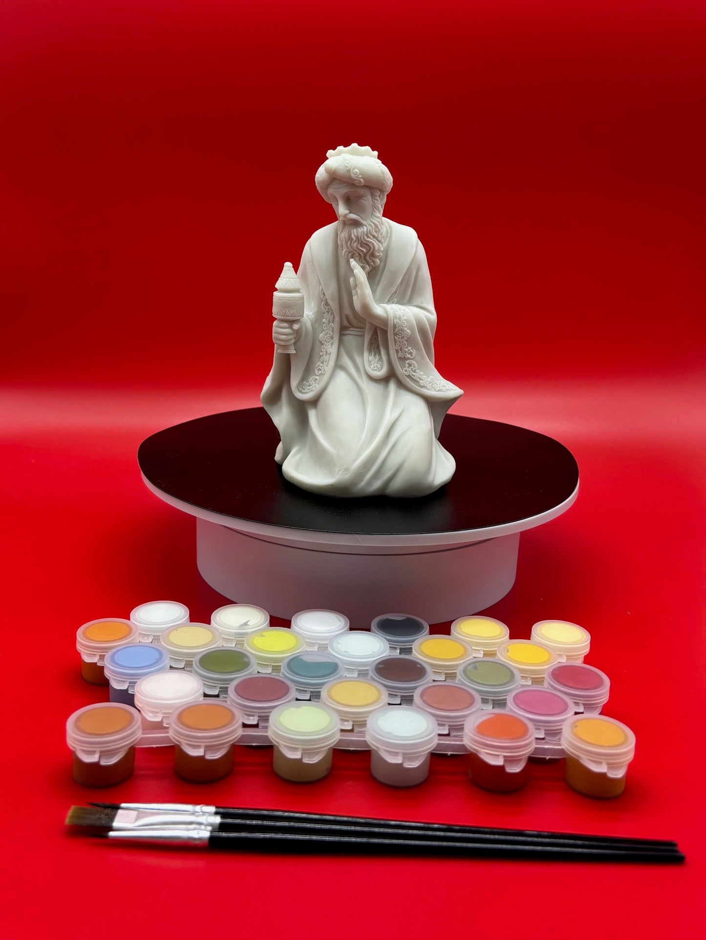 ALMOST SOLD OUT!! ON SALE NOW!!! THE MBN 4-PIECE PAINT YOUR OWN NATIVITY SET