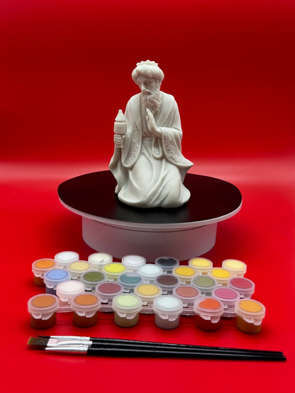 ALMOST SOLD OUT!! ON SALE NOW!!! THE MBN 4-PIECE PAINT YOUR OWN NATIVITY SET