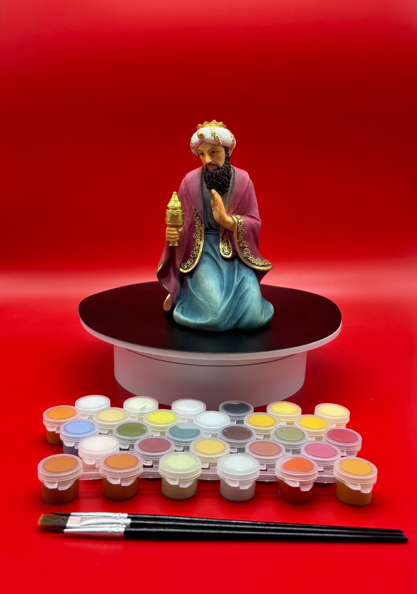 ALMOST SOLD OUT!! ON SALE NOW!!! THE MBN 4-PIECE PAINT YOUR OWN NATIVITY SET