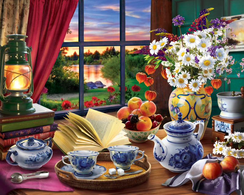 Evening Tea Party – Masterpiece By Numbers