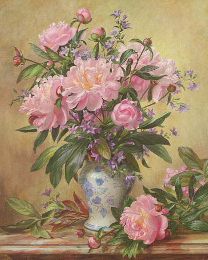 Flowers paint by number