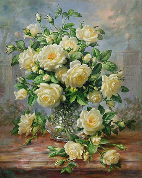 paint by number roses