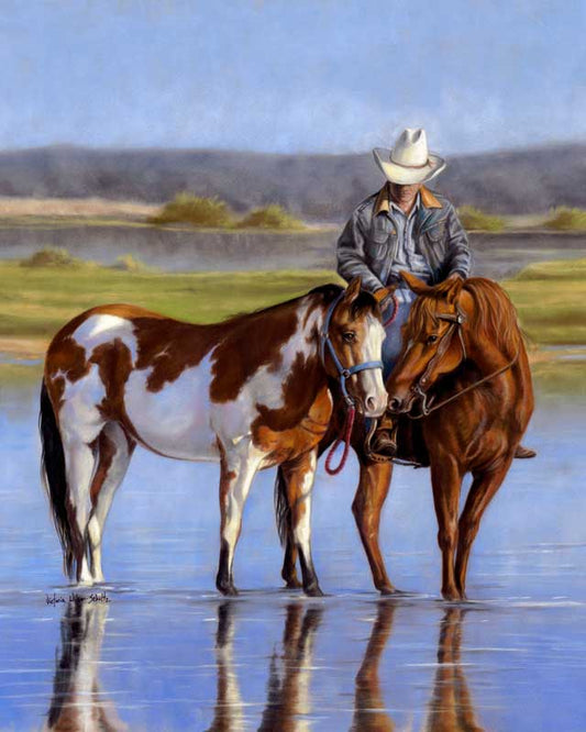 Paint by number horses